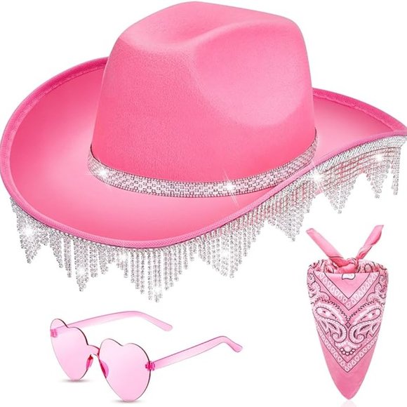 NWT Sparkling Bling Swarovski Rhinestone Barbie Halloween Costume Pink C… main image 10